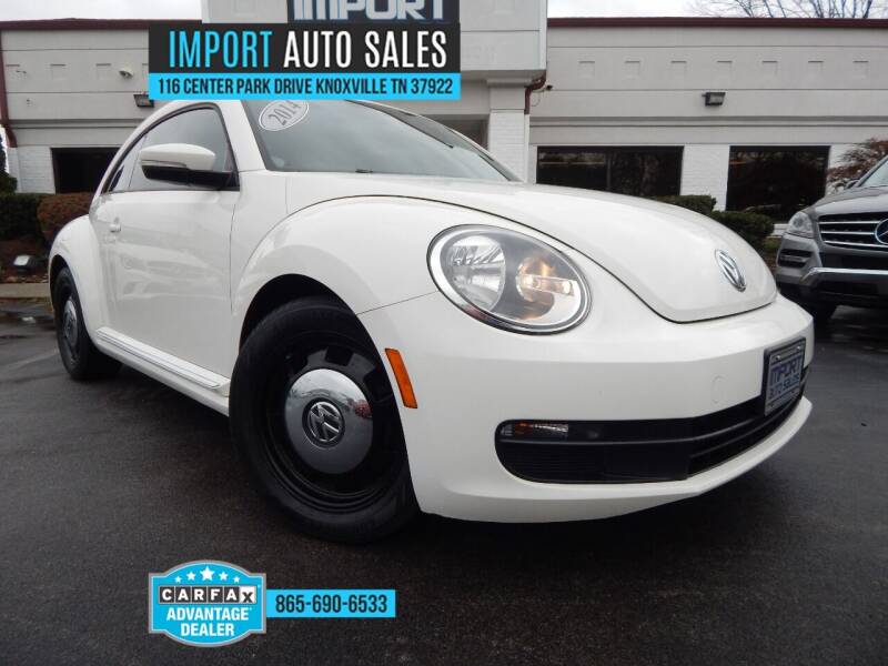 2014 Volkswagen Beetle for sale at IMPORT AUTO SALES in Knoxville TN