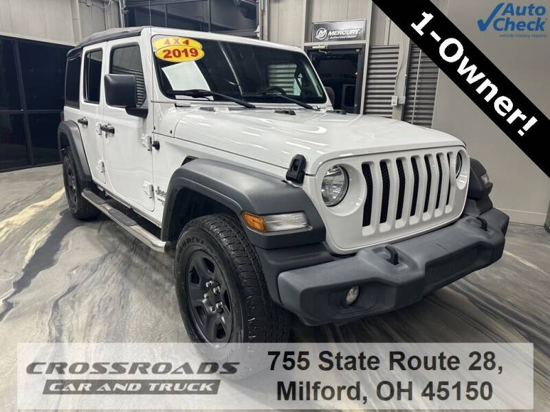 2019 Jeep Wrangler Unlimited for sale at Crossroads Car & Truck in Milford OH
