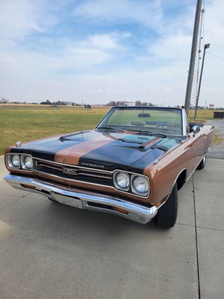 1969 Plymouth GTX for sale at Custom Rods and Muscle in Celina OH