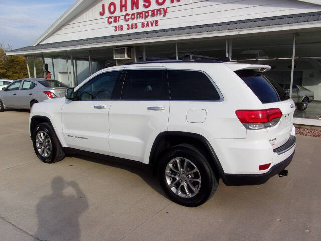 2016 Jeep Grand Cherokee for sale at Johnson Car Company LLC in Mount Pleasant, IA