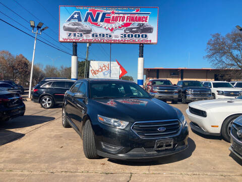 2014 Ford Taurus for sale at ANF AUTO FINANCE in Houston TX