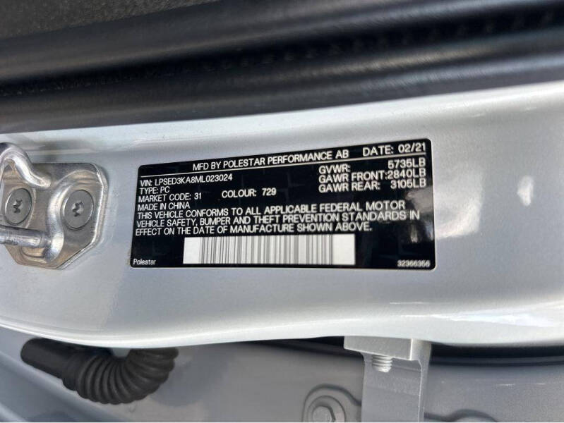 2021 Polestar 2 Launch Edition