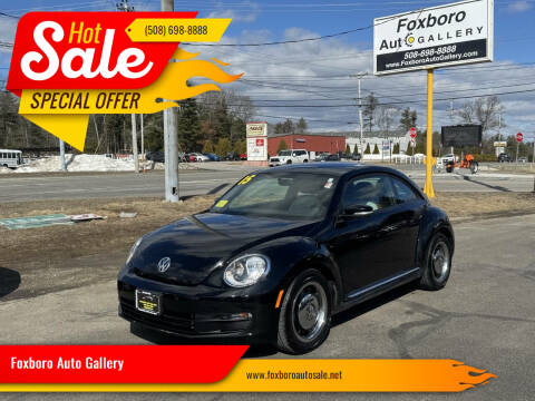 2015 Volkswagen Beetle for sale at Foxboro Auto Gallery in Foxboro MA