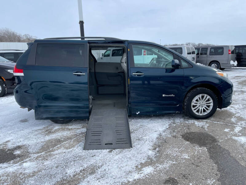 Used 2011 Toyota Sienna XLE with VIN 5TDYK3DC1BS115709 for sale in Zumbrota, Minnesota
