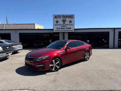2019 Kia Optima for sale at AutoTrophies in Houston TX