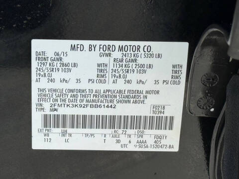 2015 Ford Edge Titanium