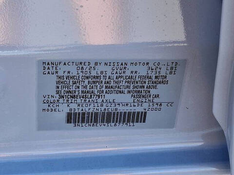 2025 Nissan Versa SV