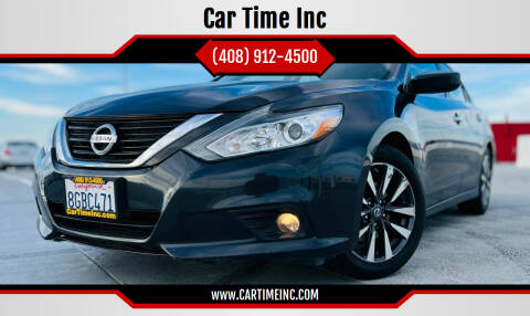 2017 Nissan Altima for sale at Car Time Inc in San Jose CA