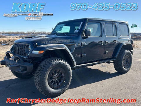 2024 Jeep Wrangler for sale at Tony Peckham @ Korf Motors in Sterling CO