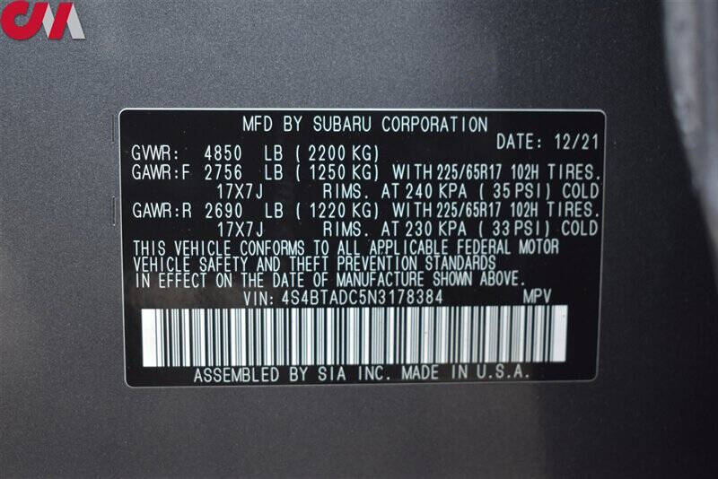 2022 Subaru Outback Premium