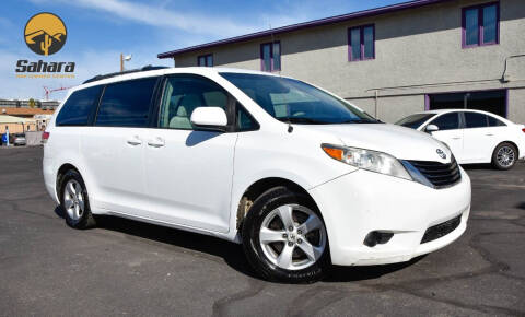 2013 Toyota Sienna for sale at Sahara Pre-Owned Center in Phoenix AZ
