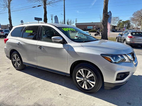 2017 Nissan Pathfinder for sale at Lenherr Auto Sales in Wilmington NC