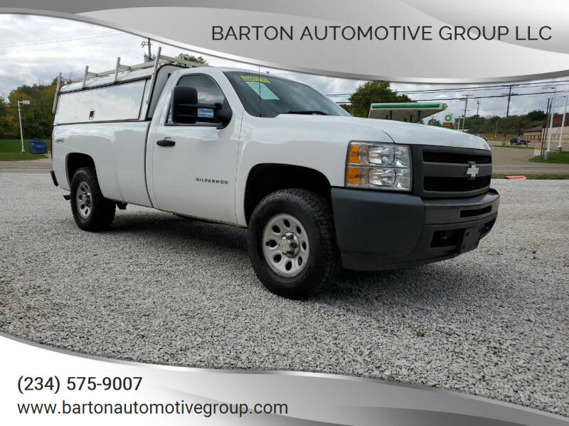 2013 Chevrolet Silverado 1500 for sale at BARTON AUTOMOTIVE GROUP LLC in Alliance OH