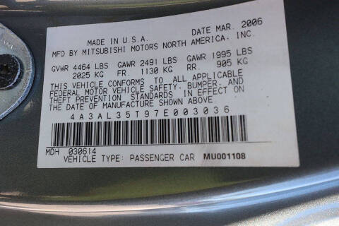 2007 Mitsubishi Eclipse Spyder GT