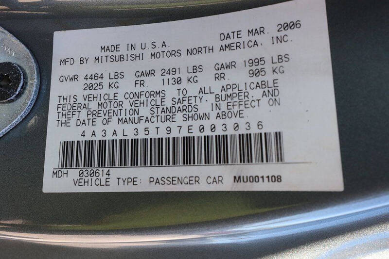 2007 Mitsubishi Eclipse Spyder GT