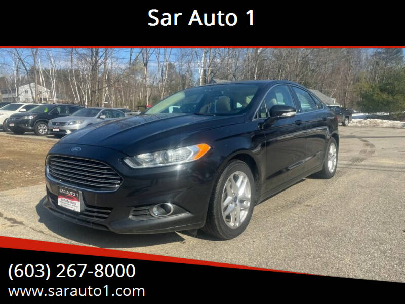 2013 Ford Fusion for sale at Sar Auto 1 in Belmont NH