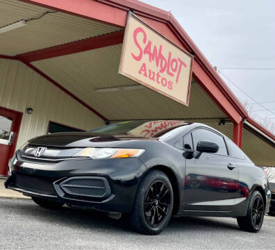 2015 Honda Civic for sale at Sandlot Autos in Tyler TX
