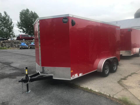2021 Wells Cargo 7x14 Tandem Axle V-Nose