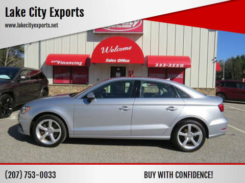 2015 Audi A3 for sale at Lake City Exports in Auburn ME
