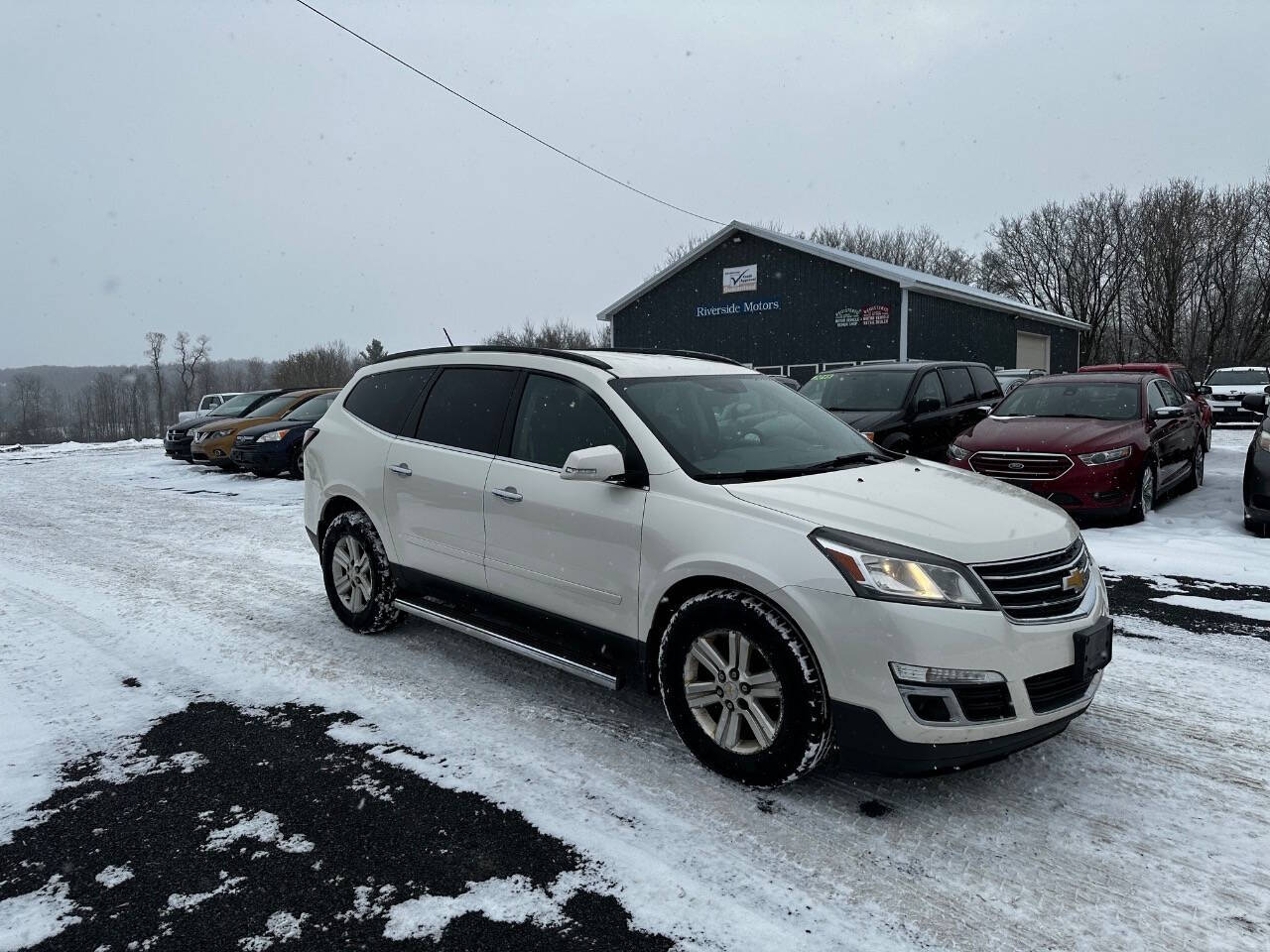 2014 Chevrolet Traverse for sale at Riverside Motors in Glenfield, NY