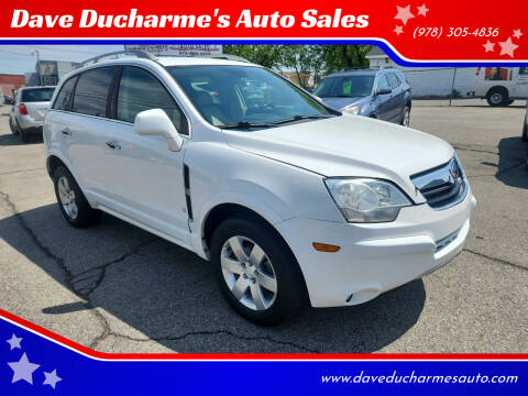 2009 Saturn Vue for sale at Dave Ducharme's Auto Sales in Lowell MA