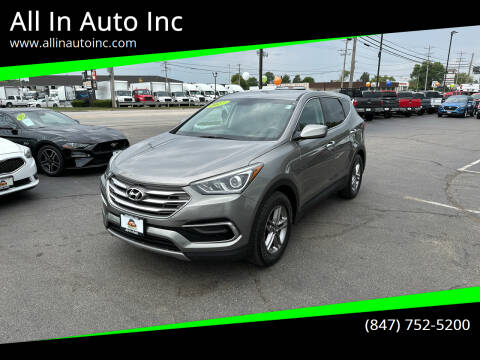 2017 Hyundai Santa Fe Sport for sale at All In Auto Inc in Palatine IL
