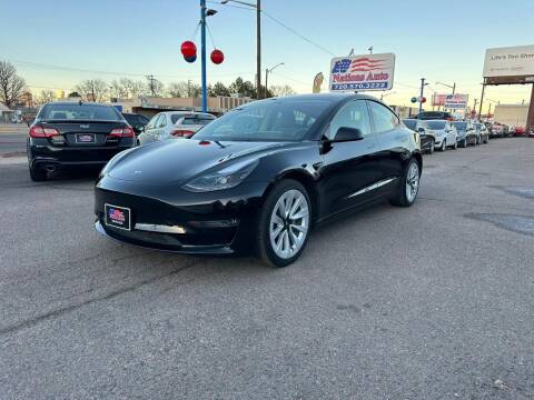 2022 Tesla Model 3 for sale at Nations Auto Inc. II in Denver CO