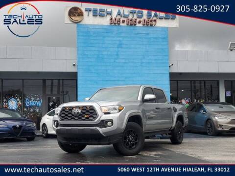 2022 Toyota Tacoma for sale at Tech Auto Sales in Hialeah FL