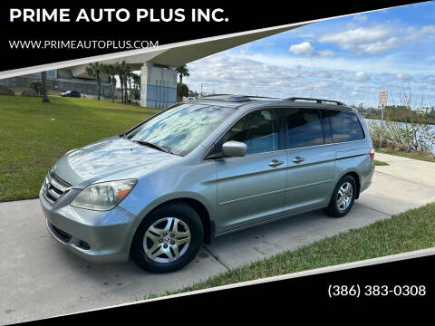 2007 Honda Odyssey for sale at PRIME AUTO PLUS INC. in Daytona Beach FL