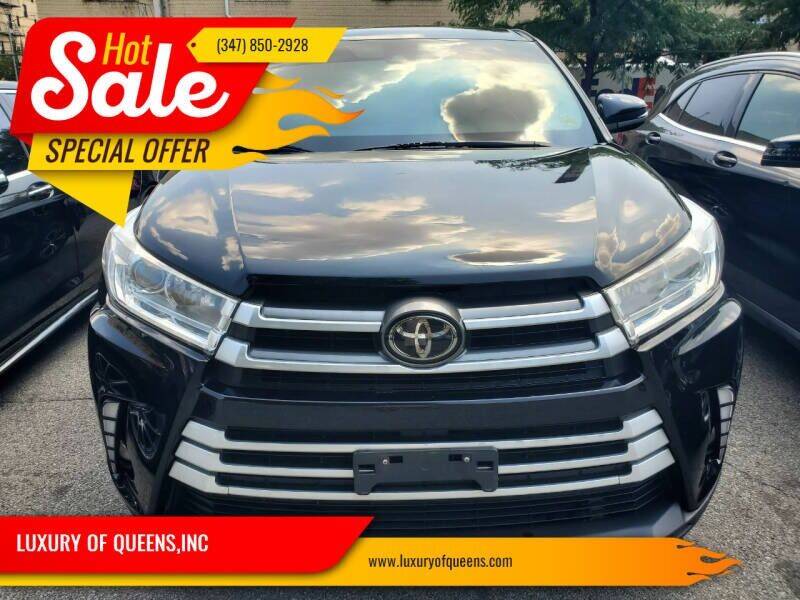 2017 Toyota Highlander for sale in Long Island City, NY