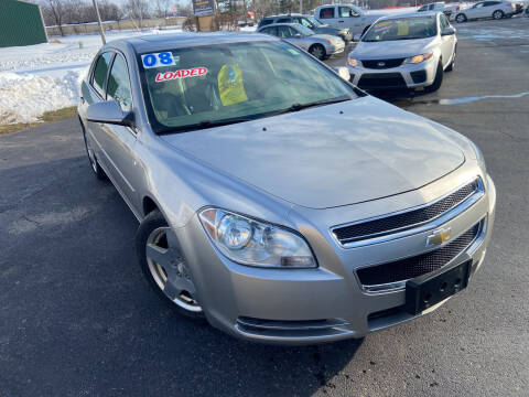 2008 Chevrolet Malibu for sale at Prime Rides Autohaus in Wilmington IL