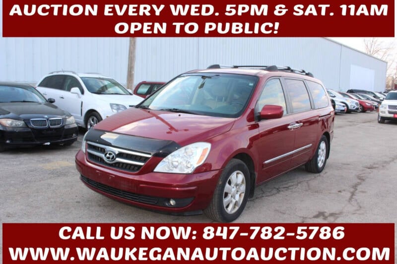 2008 Hyundai Entourage for sale at Waukegan Auto Auction in Waukegan IL