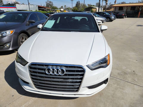 2016 Audi A3 for sale at E and M Auto Sales in Bloomington CA
