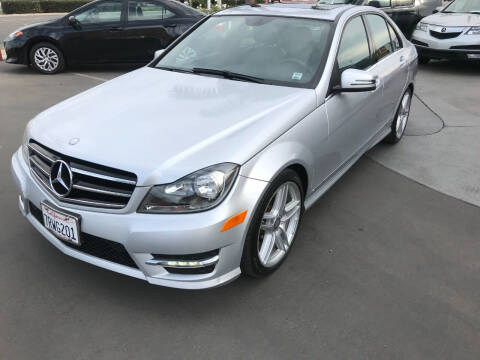 2014 Mercedes-Benz C-Class for sale at CARSTER in Huntington Beach CA