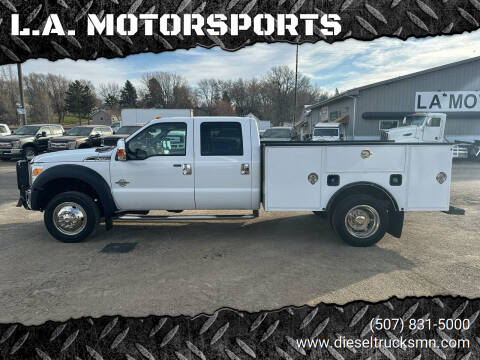 2012 Ford F-450 for sale at L.A. MOTORSPORTS in Windom MN