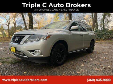 2016 Nissan Pathfinder for sale at Triple C Auto Brokers in Washougal WA