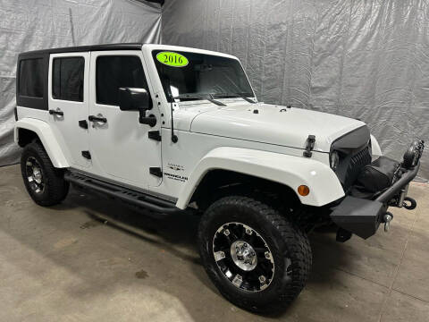 2016 Jeep Wrangler Unlimited for sale at GRAND AUTO SALES in Grand Island NE