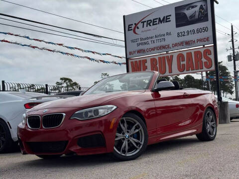 2016 BMW 2 Series for sale at Extreme Autoplex LLC in Spring TX