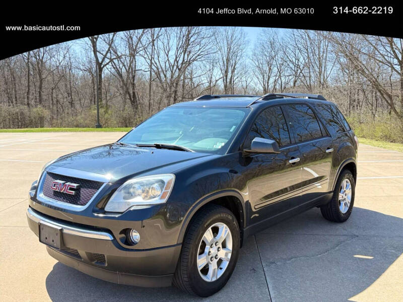 2012 GMC Acadia for sale at Basic Auto Sales in Arnold MO