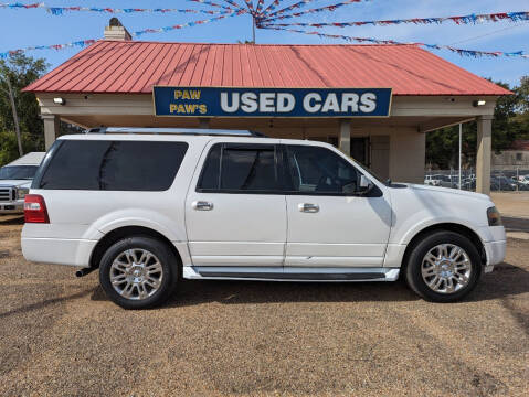 2011 Ford Expedition EL for sale at Paw Paw's Used Cars in Alexandria LA