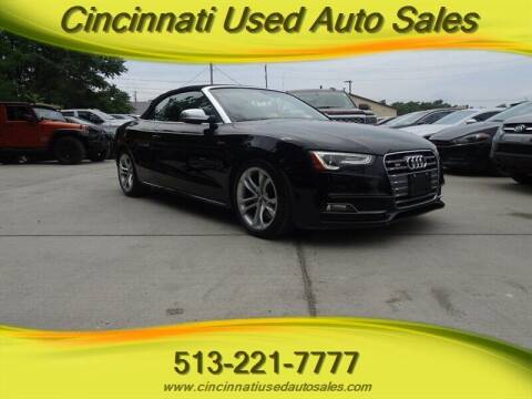 2013 Audi S5 for sale at Cincinnati Used Auto Sales in Cincinnati OH