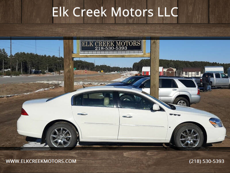 2007 Buick Lucerne for sale at Elk Creek Motors LLC in Park Rapids MN