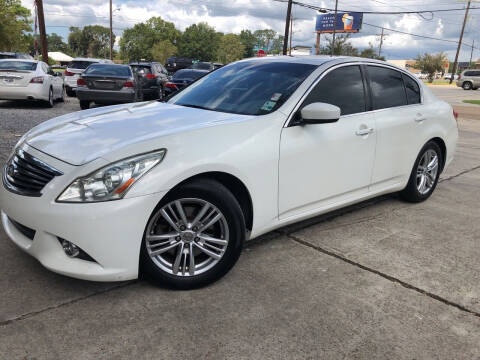 2012 Infiniti G37 Sedan for sale at SW AUTO LLC in Lafayette LA
