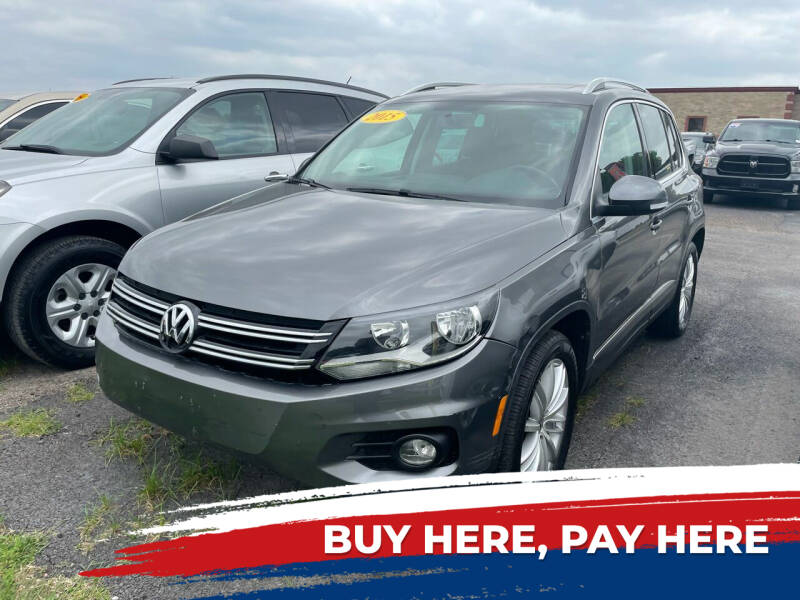 2015 Volkswagen Tiguan for sale at RNR AUTO in Harlingen TX