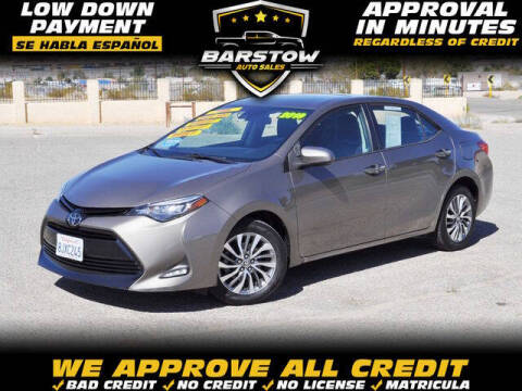 2019 Toyota Corolla for sale at BARSTOW AUTO SALES in Barstow CA