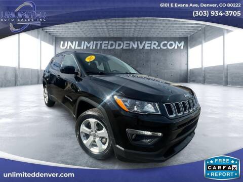 2017 Jeep Compass for sale at Unlimited Auto Sales in Denver CO