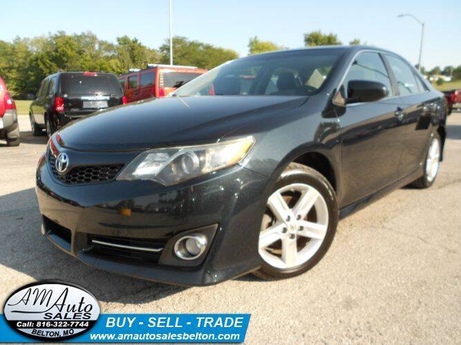 2012 Toyota Camry for sale at A M Auto Sales in Belton MO