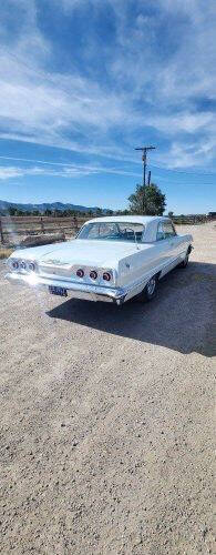 White 1963 Chevrolet Impala 2