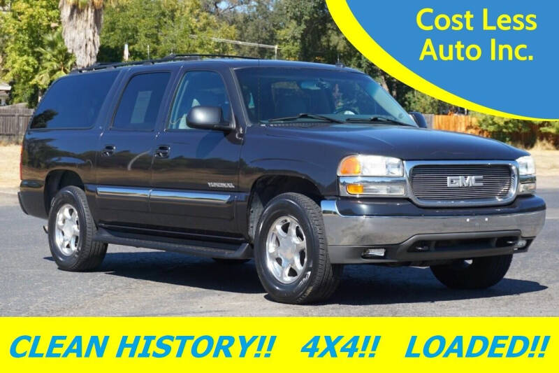 2003 GMC Yukon XL for sale at Cost Less Auto Inc. in Rocklin CA