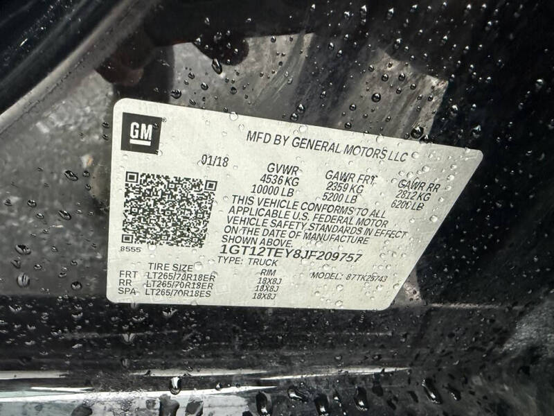 2018 GMC Sierra 2500HD